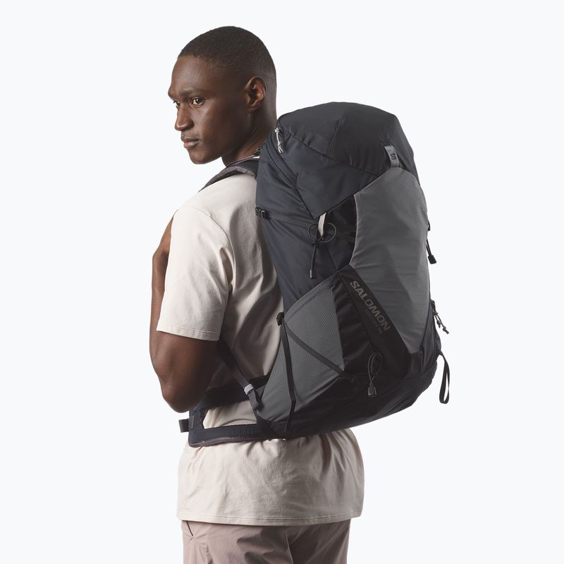 Salomon férfi túrahátizsák Aerotrek 30 l M-L fekete 3