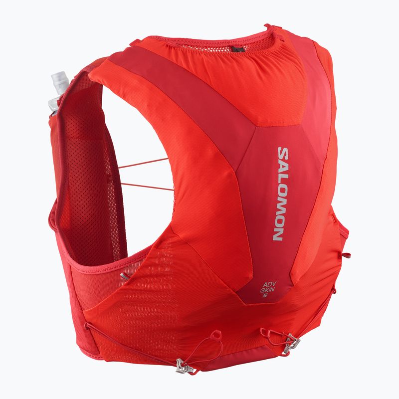 Salomon futó mellény ADV SKIN 5 Set flame scarlet/haute red 2