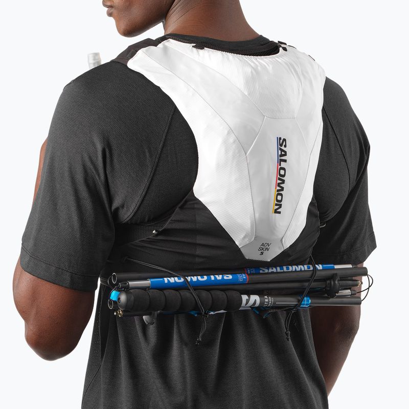Salomon Advance Skin 5 Race Flag Set fekete/fehér mellény 11