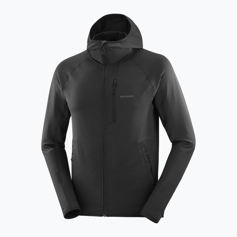 Férfi trekking dzseki Salomon Sntial Lightwarm Hybrid mélyfekete 8