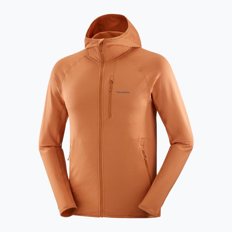 Férfi Salomon Sntial Lightwarm Hybrid Sierra trekking pulóver 8