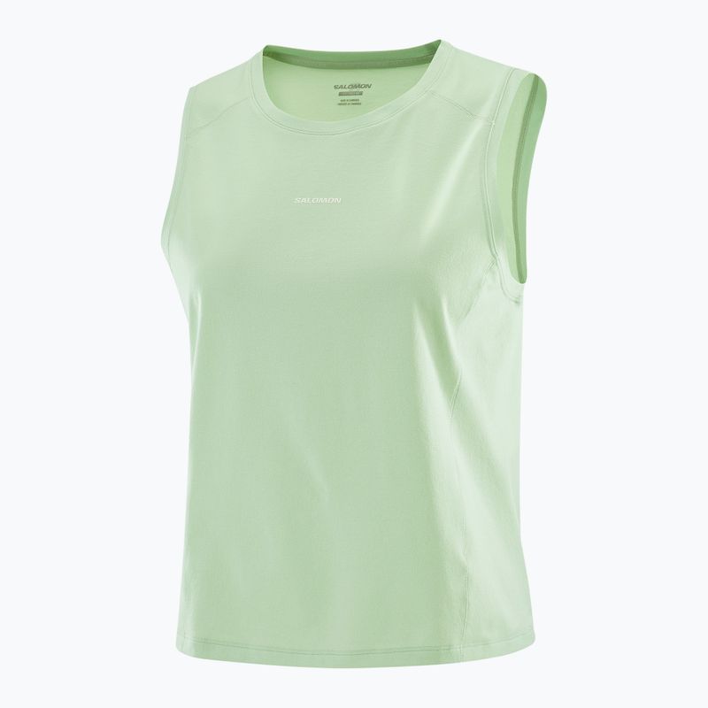 Salomon Trackline Tank női póló sea foam 7
