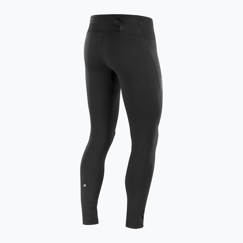 Férfi futó leggings Salomon SHKout Core mély fekete 7