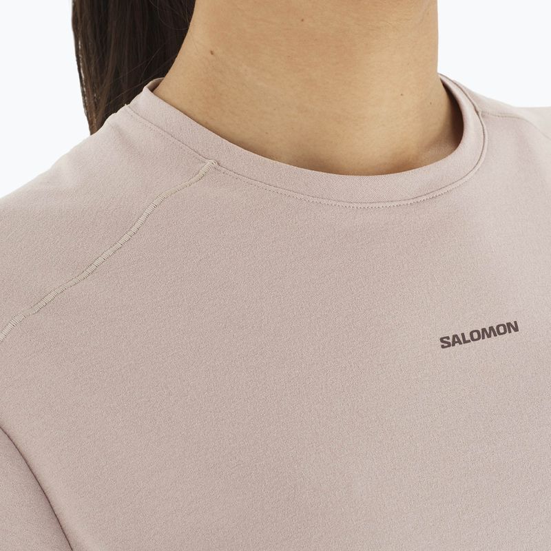Női Salomon Trackline Tee SS póló etherea Női Salomon Trackline Tee SS póló etherea 4