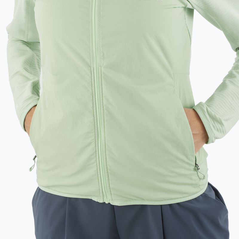 Női trekking dzseki Salomon Sntial Lightwarm Hybrid tengeri hab 4