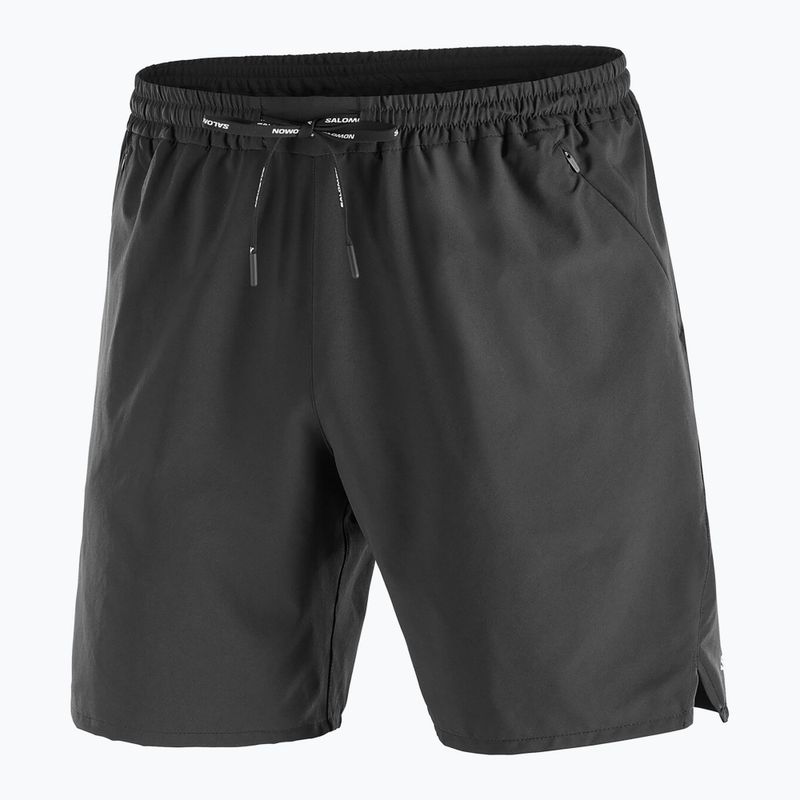 Férfi Salomon SHAKEout Core 7" No Liner mélyfekete futónadrágok 6