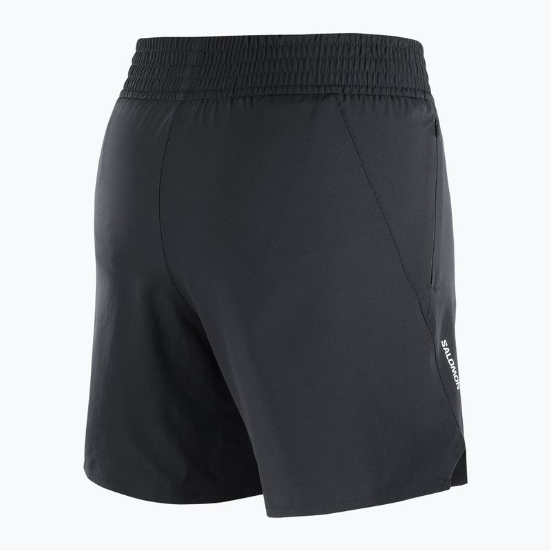 Salomon SHAKEout Core 6" mély fekete női futónadrág 7