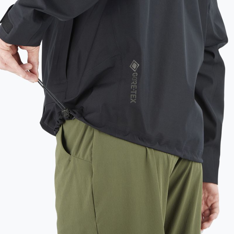 Férfi softshell dzseki Salomon Outline 3l GTX mélyfekete 8