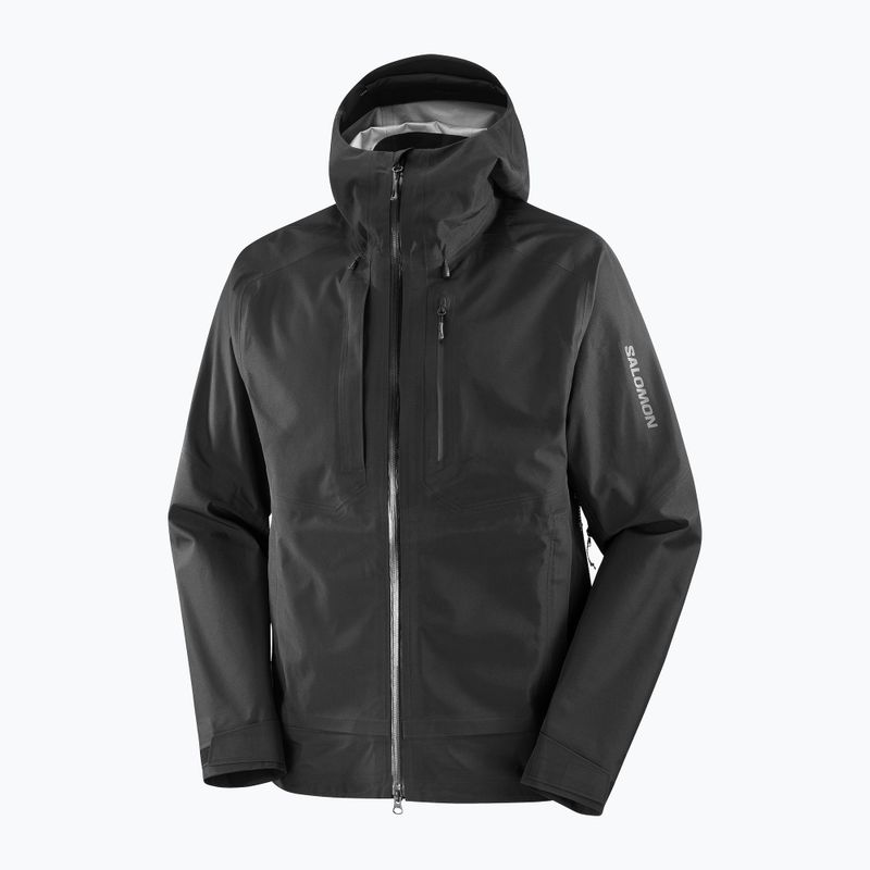Férfi softshell dzseki Salomon Outline 3l GTX mélyfekete 9
