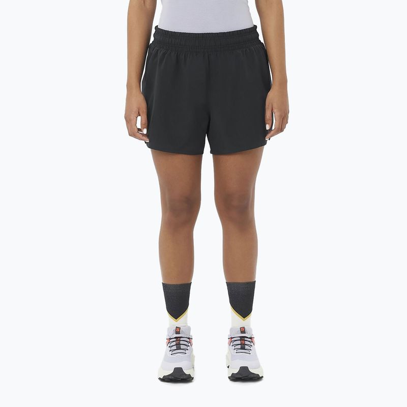 Salomon SHAKEout Easy 4" női futónadrág mély fekete