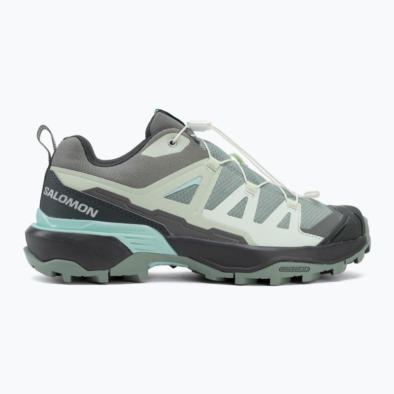 Női túrabakancs Salomon X Ultra 360 green milieu/urban chic/clearly aqua 2