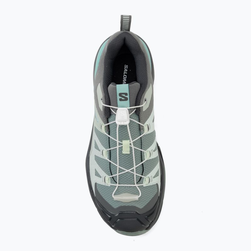 Női túrabakancs Salomon X Ultra 360 green milieu/urban chic/clearly aqua 5