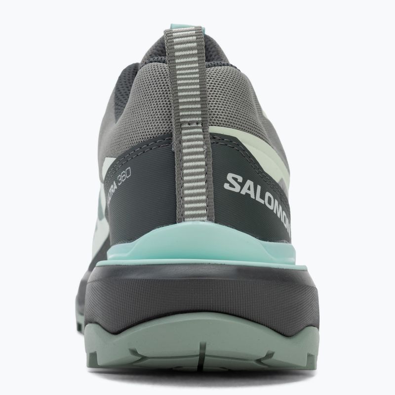 Női túrabakancs Salomon X Ultra 360 green milieu/urban chic/clearly aqua 6