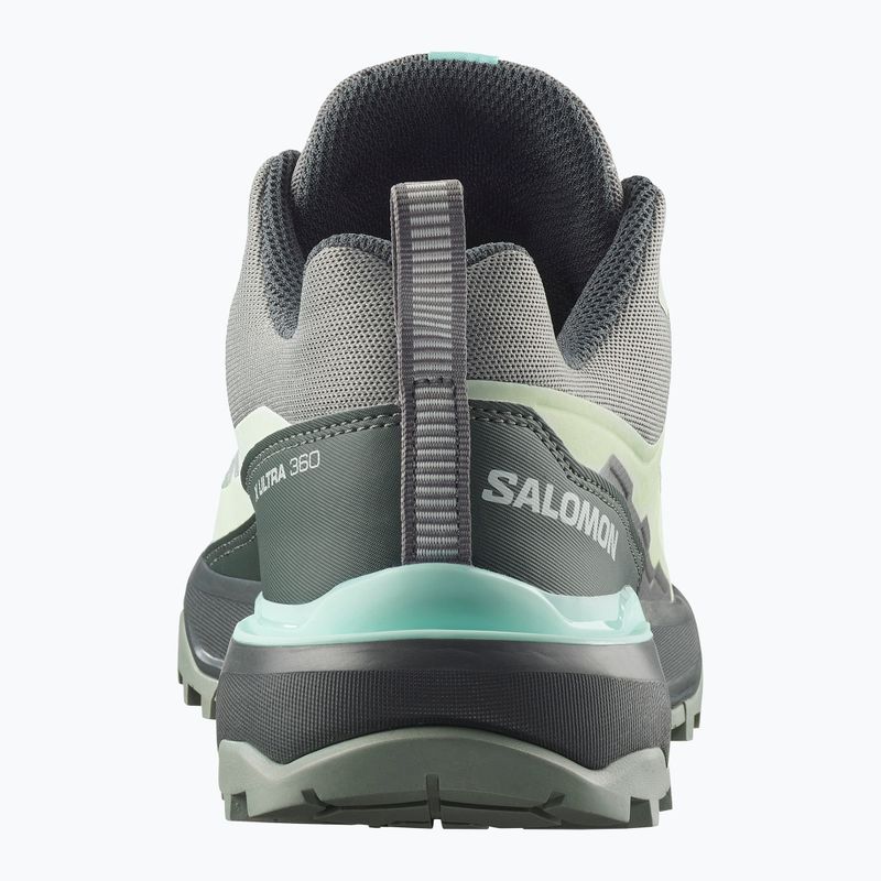 Női túrabakancs Salomon X Ultra 360 green milieu/urban chic/clearly aqua 4