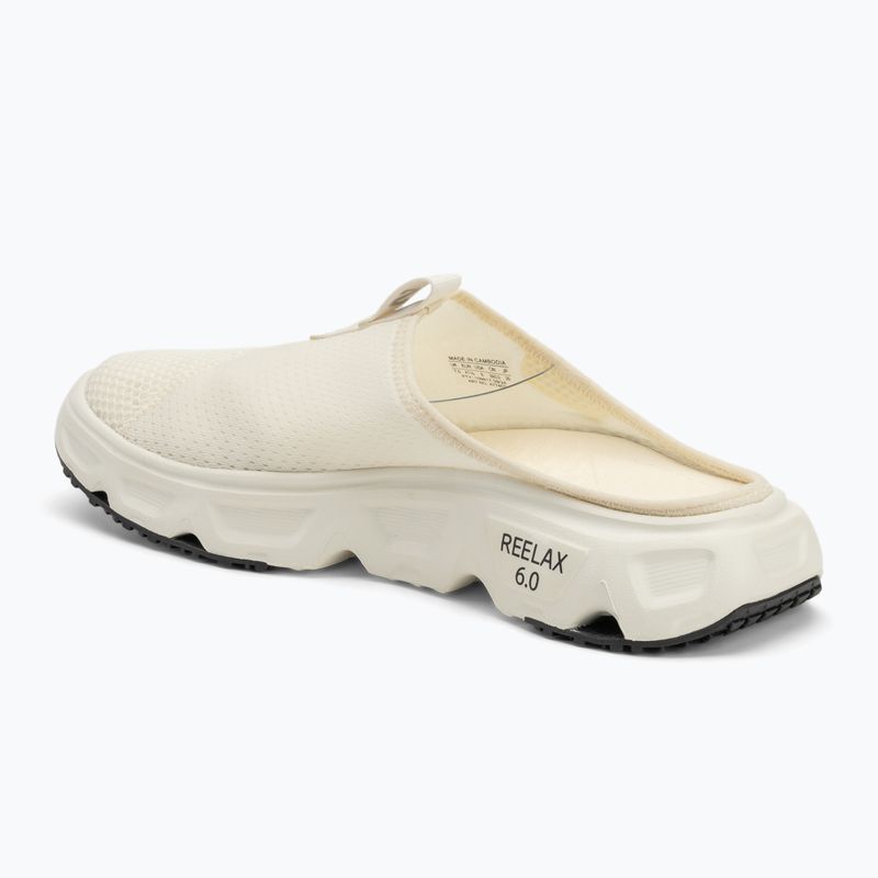 Salomon Reelax Slide 6.0 vanila/vanila/fekete férfi flip-flopok 3