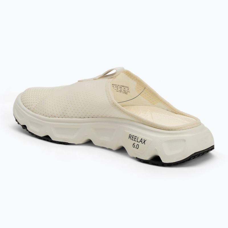 Salomon Reelax Slide 6.0 vanila/vanila/fekete női flip-flopok 3