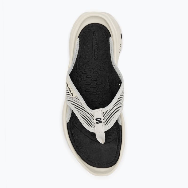 Salomon Reelax Break 6.0 vanila/vanila/fekete férfi flip flopok 5