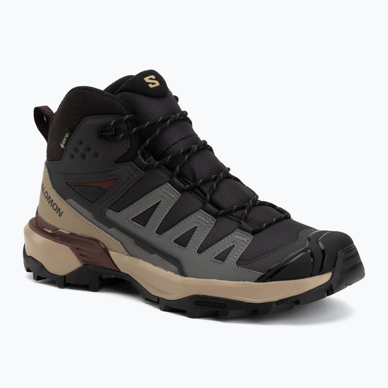 Férfi túracipők Salomon X Ultra 360 MID GTX phantom/desert tan