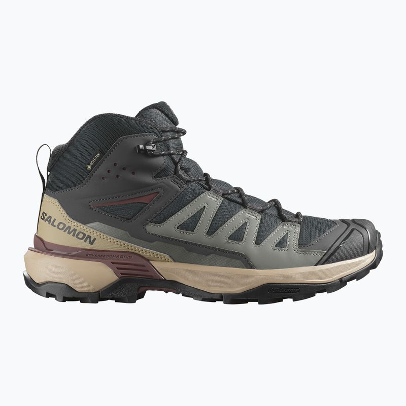 Férfi túracipők Salomon X Ultra 360 MID GTX phantom/desert tan 2