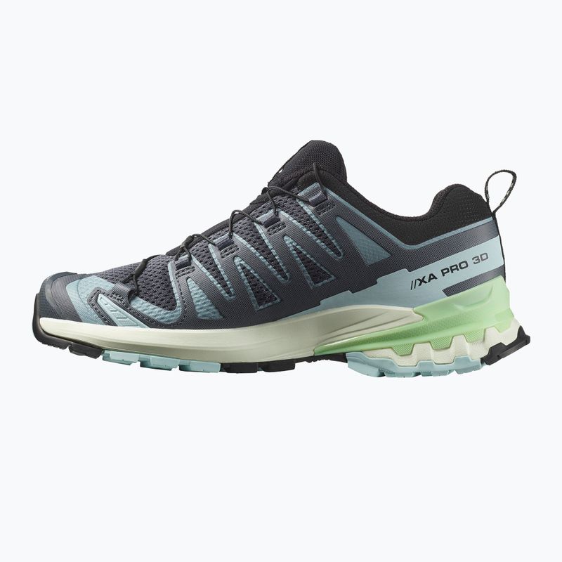 Salomon XA Pro 3D V9 női futócipő turbulence/iced aqua/patina green 9