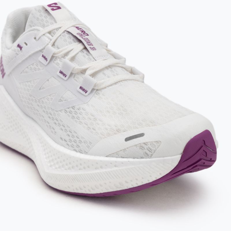 Férfi futócipő Salomon Aero Glide 3 fehér/fehér/fűszernövény 7