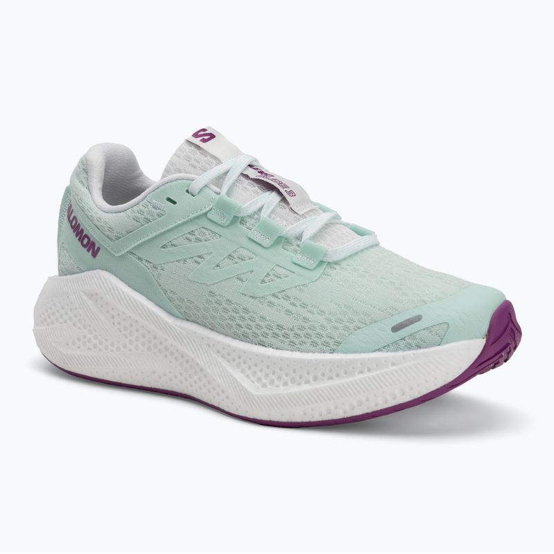 Női futócipő Salomon Aero Glide 3 bay/white/wilowherb