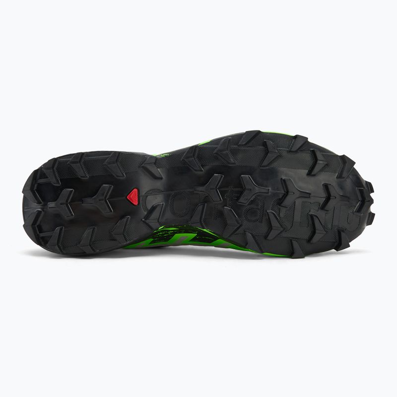 Férfi futócipő Salomon Speedcross 6 GTX fekete/ötvözet/zöld gekkó 4