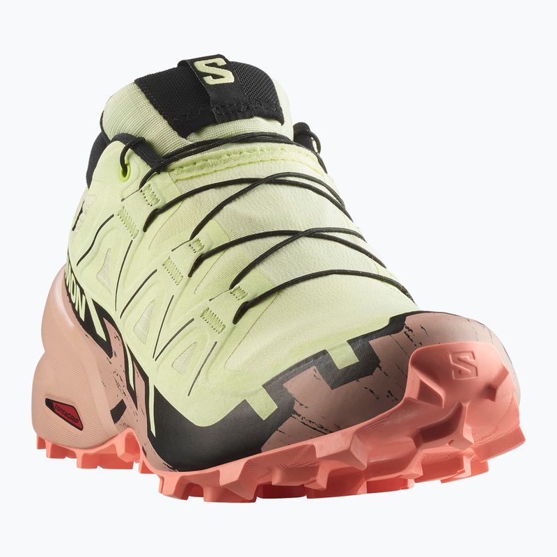 Női Salomon Speedcross 6 GTX futócipő lime cream/mahogany rose/fekete