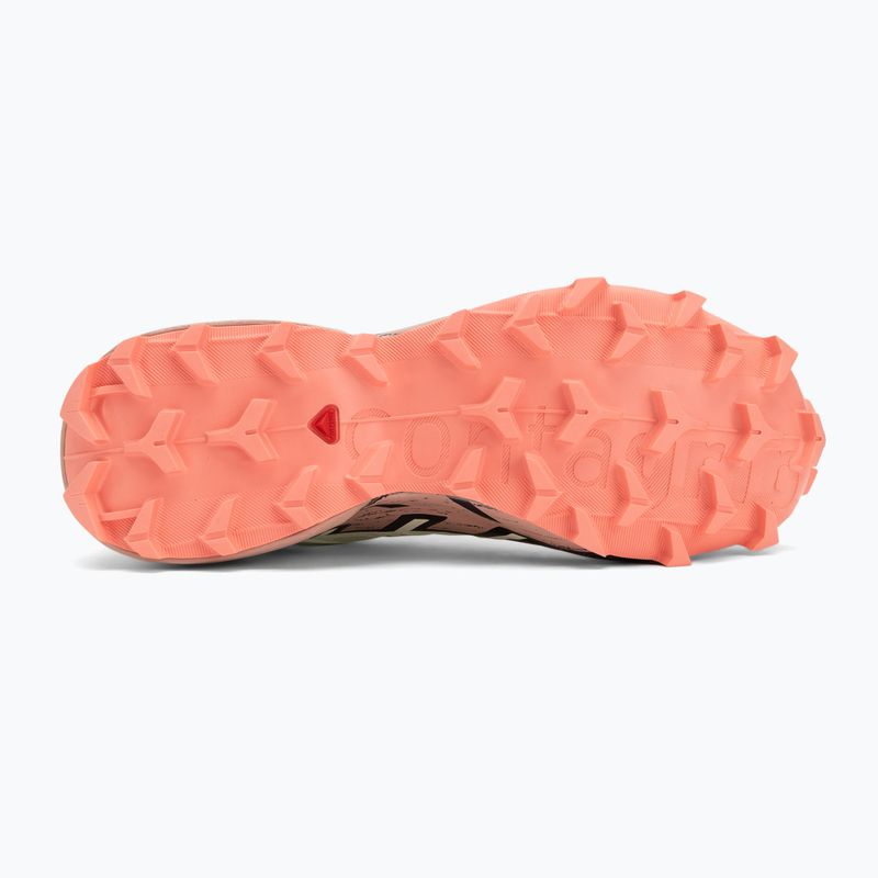 Női Salomon Speedcross 6 GTX futócipő lime cream/mahogany rose/fekete 4