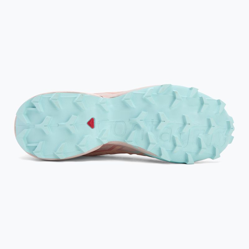 Női futócipő Salomon Speedcross 6 mahagóni rózsa/csendes ibolya/jég aqua 4