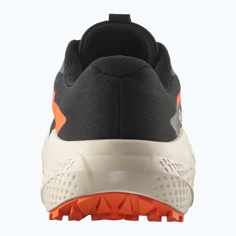 Férfi futócipő Salomon Alphaglide fekete/esős nap/piros narancs 4