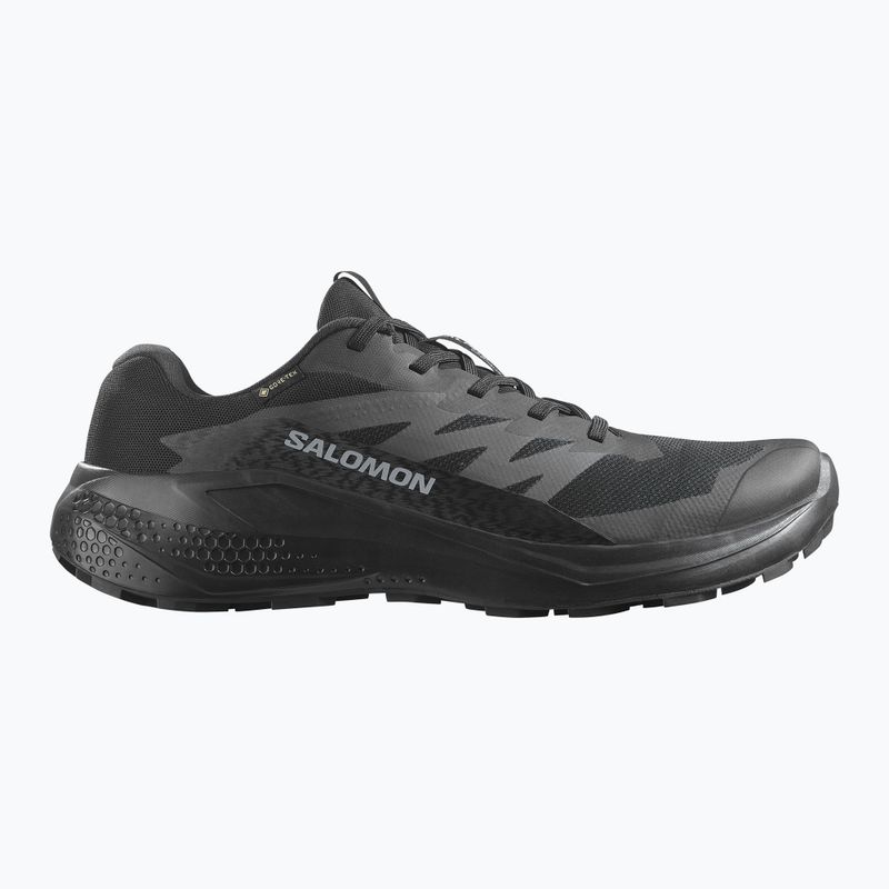 Férfi Salomon Alphaglide GTX futócipő fekete/aszfalt/fekete 8