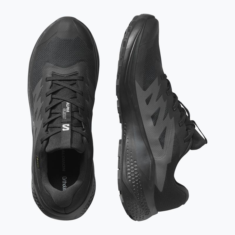 Férfi Salomon Alphaglide GTX futócipő fekete/aszfalt/fekete 12