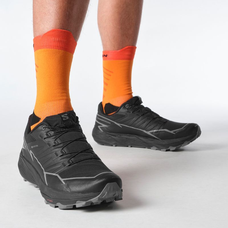 Férfi futócipő Salomon Thundercross GTX fekete/réz színű 3