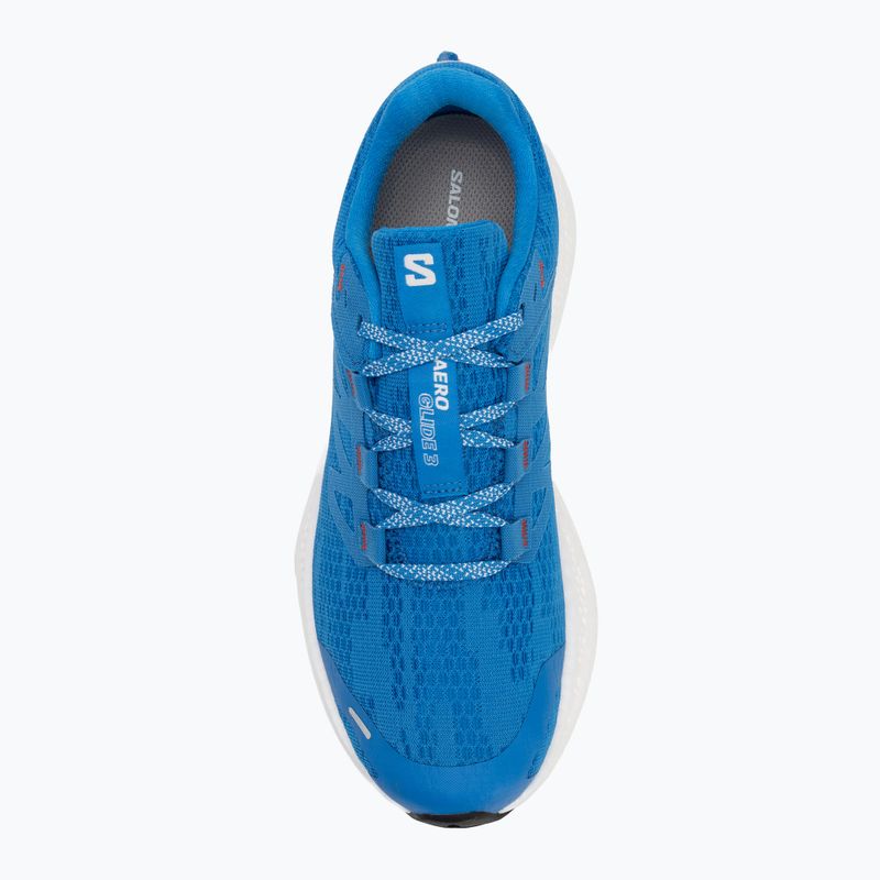 Férfi futócipő Salomon Aero Glide 3 francia kék/fehér/cseresznye paradicsom 5