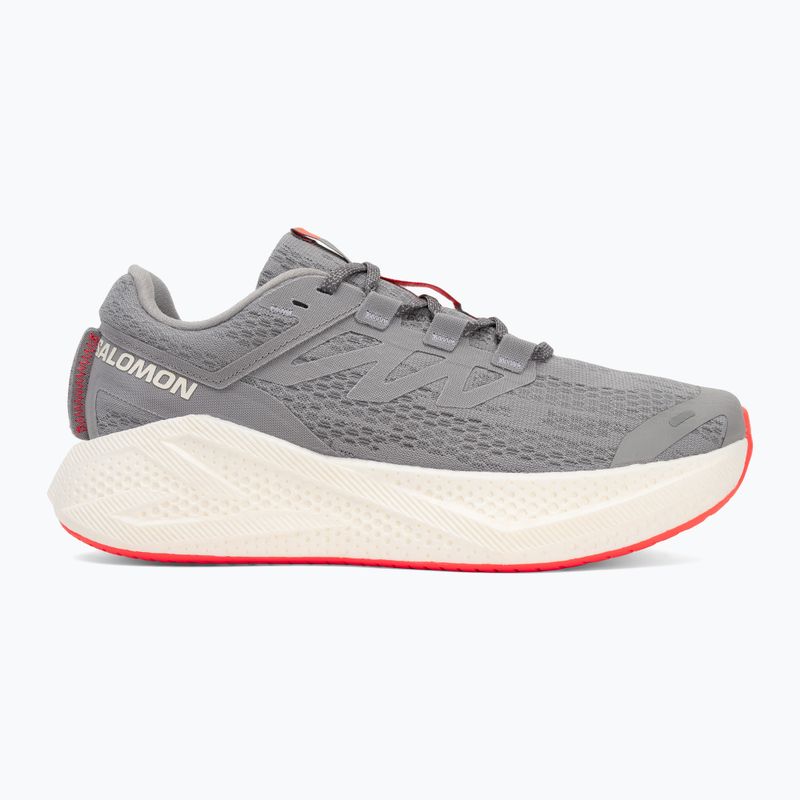 Férfi futócipő Salomon Aero Glide 3 alloy/vanilla ice/neon flame 2