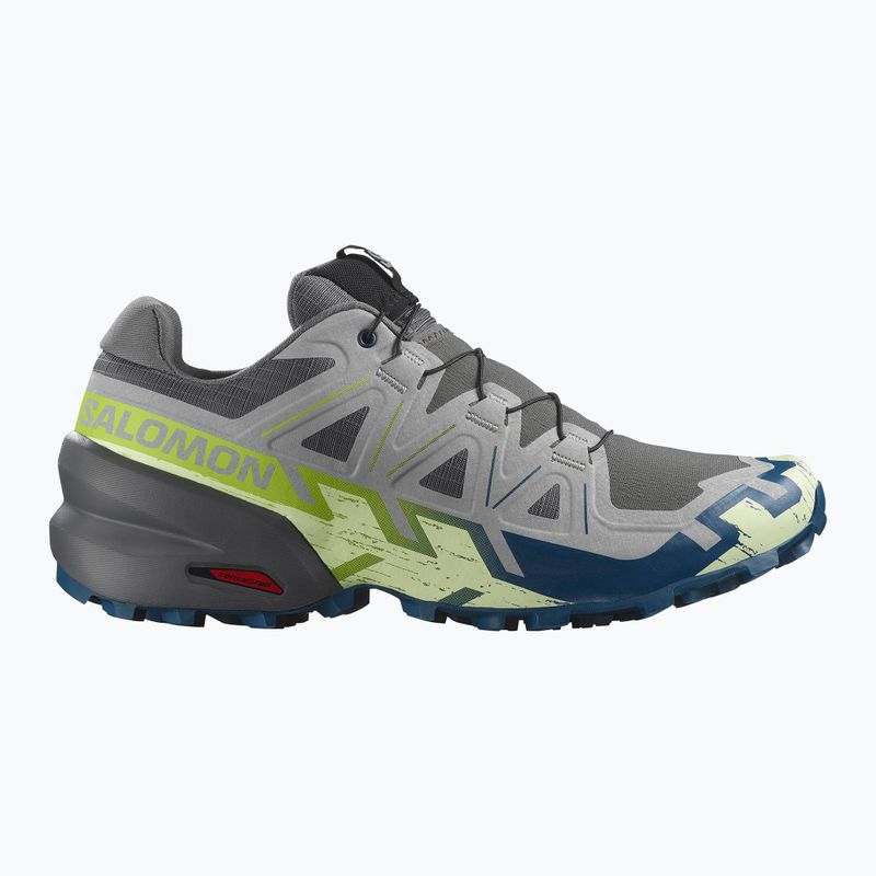 Férfi Salomon Speedcross 6 futócipő castlerock/lime cream/poseidon 2