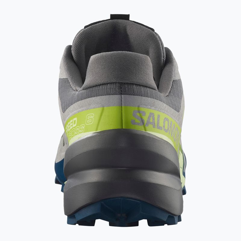 Férfi Salomon Speedcross 6 futócipő castlerock/lime cream/poseidon 4