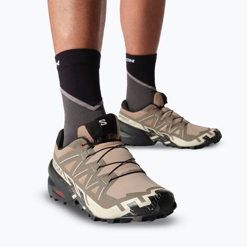 Férfi Salomon Speedcross 6 futócipő természetes/fekete/mandulatej 7