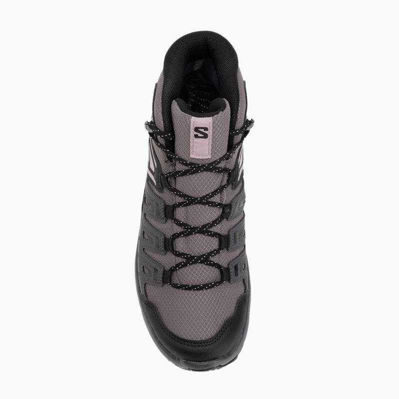 Női Salomon Extegra GTX Mid túracipő henna/run raisin/mahogany rose 5
