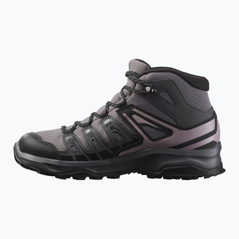 Női Salomon Extegra GTX Mid túracipő henna/run raisin/mahogany rose 9