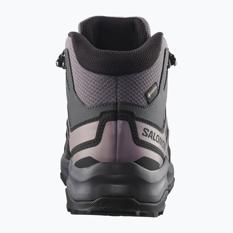 Női Salomon Extegra GTX Mid túracipő henna/run raisin/mahogany rose 10