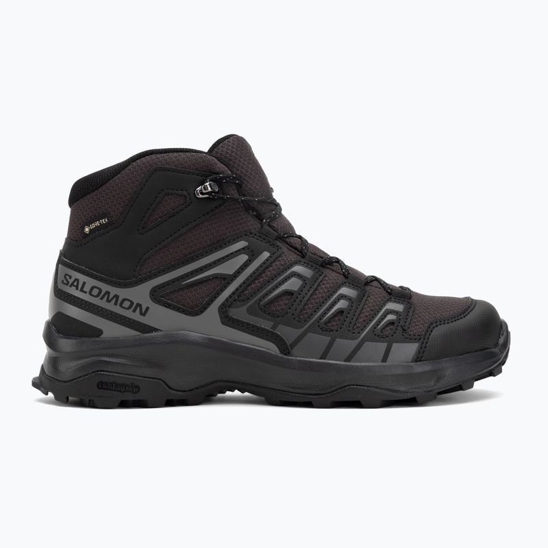 Férfi Salomon Extegra GTX Mid túracipő henna/run raisin/mahogany rose 2