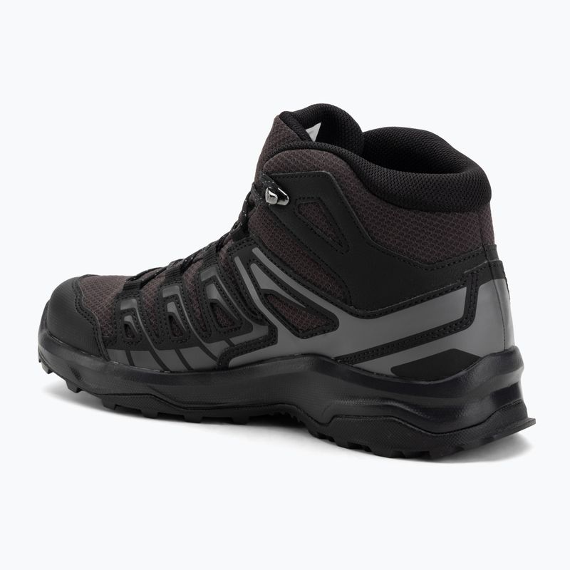 Férfi Salomon Extegra GTX Mid túracipő henna/run raisin/mahogany rose 3