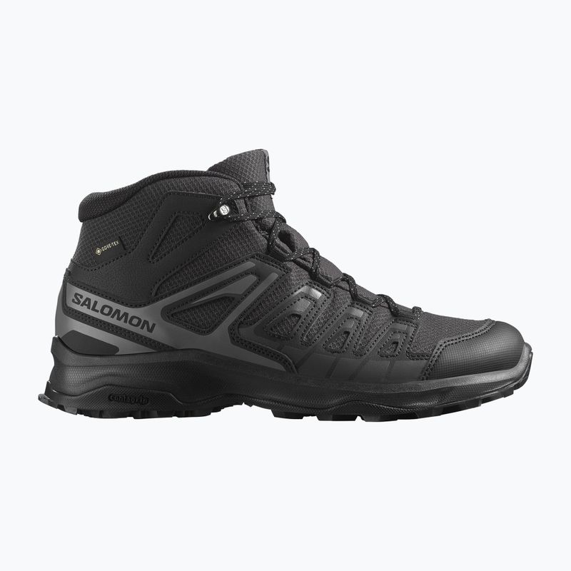 Férfi Salomon Extegra GTX Mid túracipő henna/run raisin/mahogany rose 8