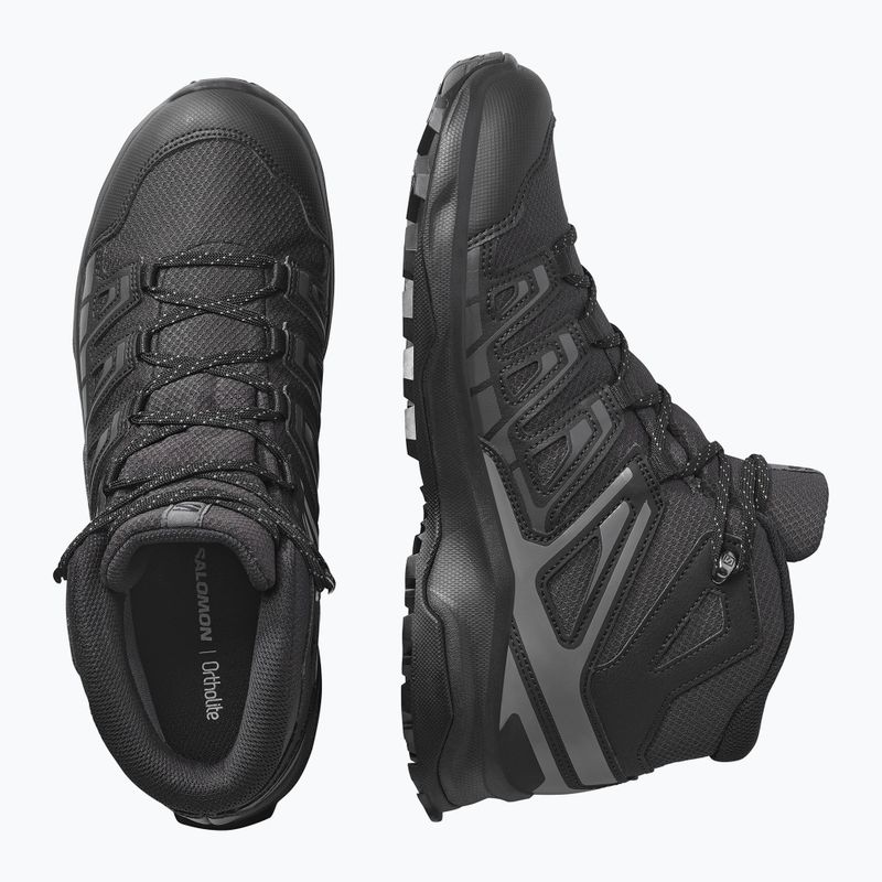 Férfi Salomon Extegra GTX Mid túracipő henna/run raisin/mahogany rose 12