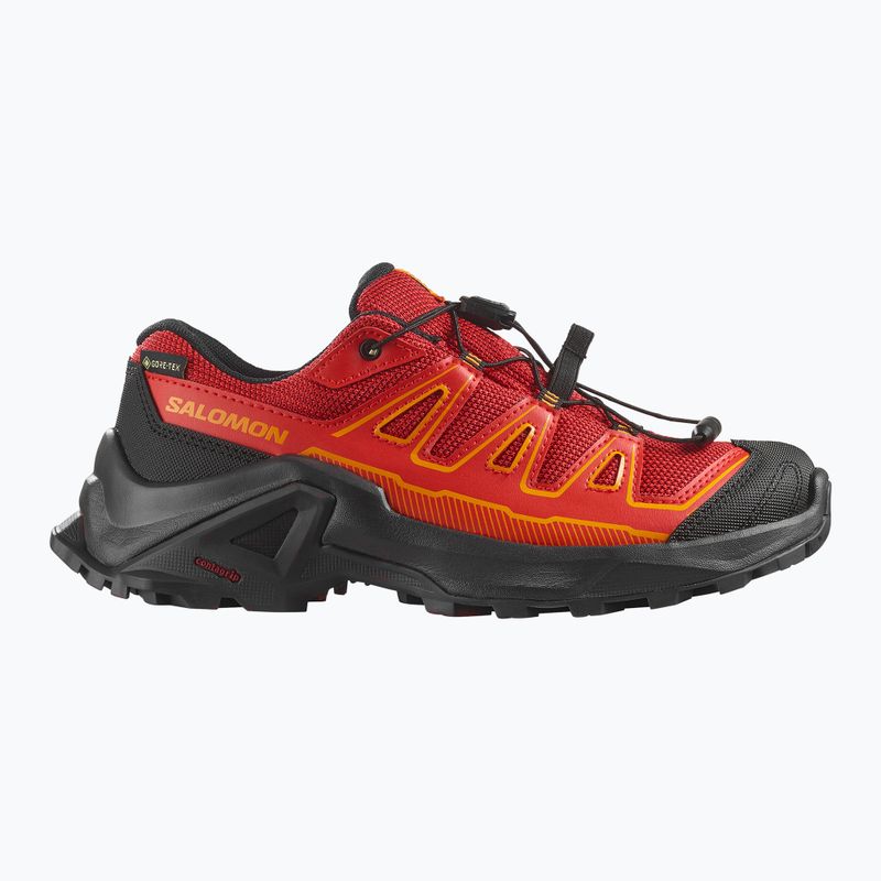 Gyermek túracipő Salomon X Ultra GTX biking red/black/flame scarlet 8