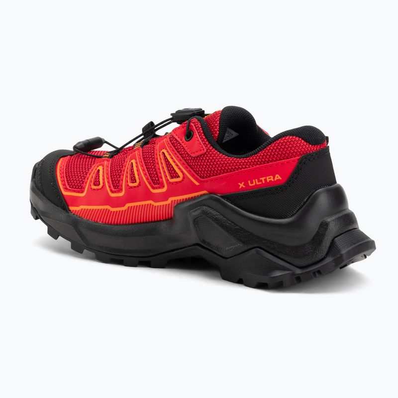Gyermek túracipő Salomon X Ultra GTX biking red/black/flame scarlet 3