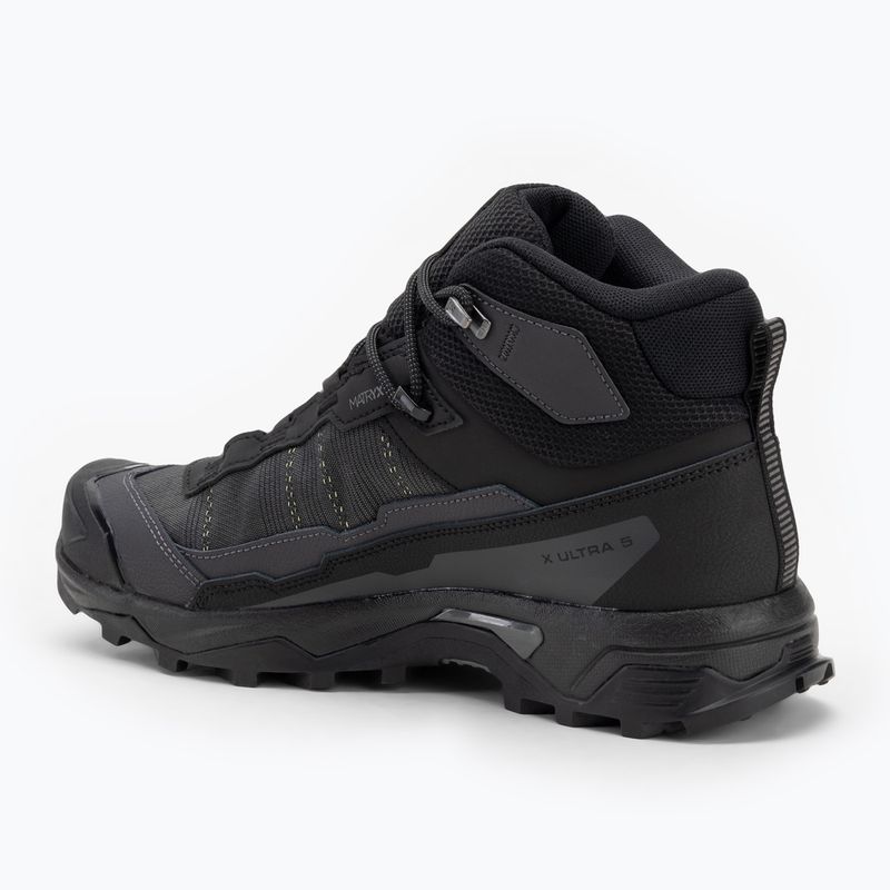 Férfi túrabakancs Salomon X Ultra 5 MID GTX fekete / aszfalt / castlerock 3
