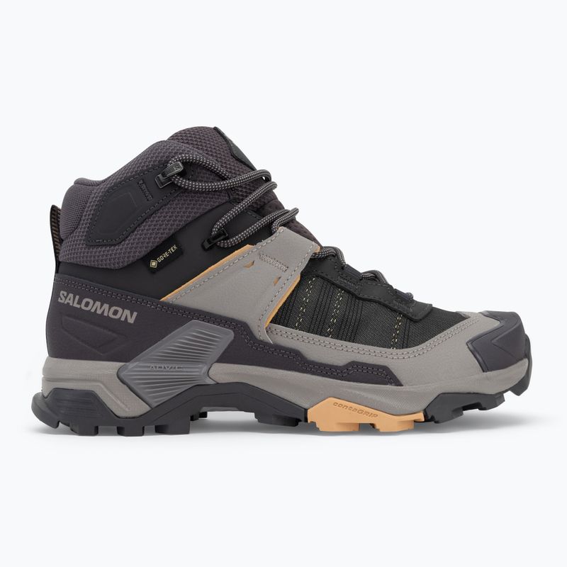 Női túrabakancs Salomon X Ultra 5 MID GTX kilenc vas / sirály / puha agyag 2